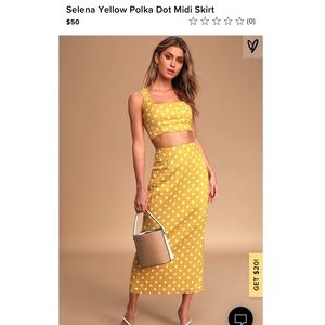 Two-Piece Polkadot Set